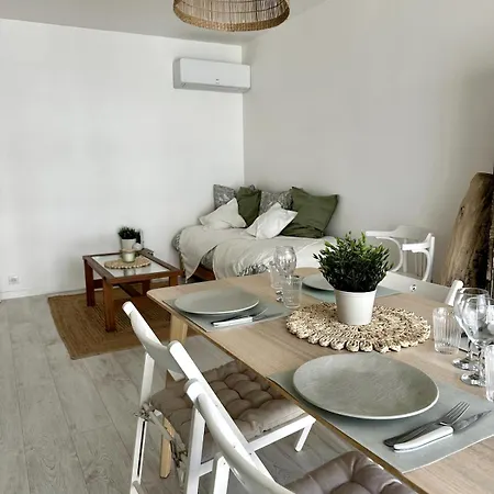 F2 4 Pers - 50m - Clim - Wifi - Parking Apartamento *